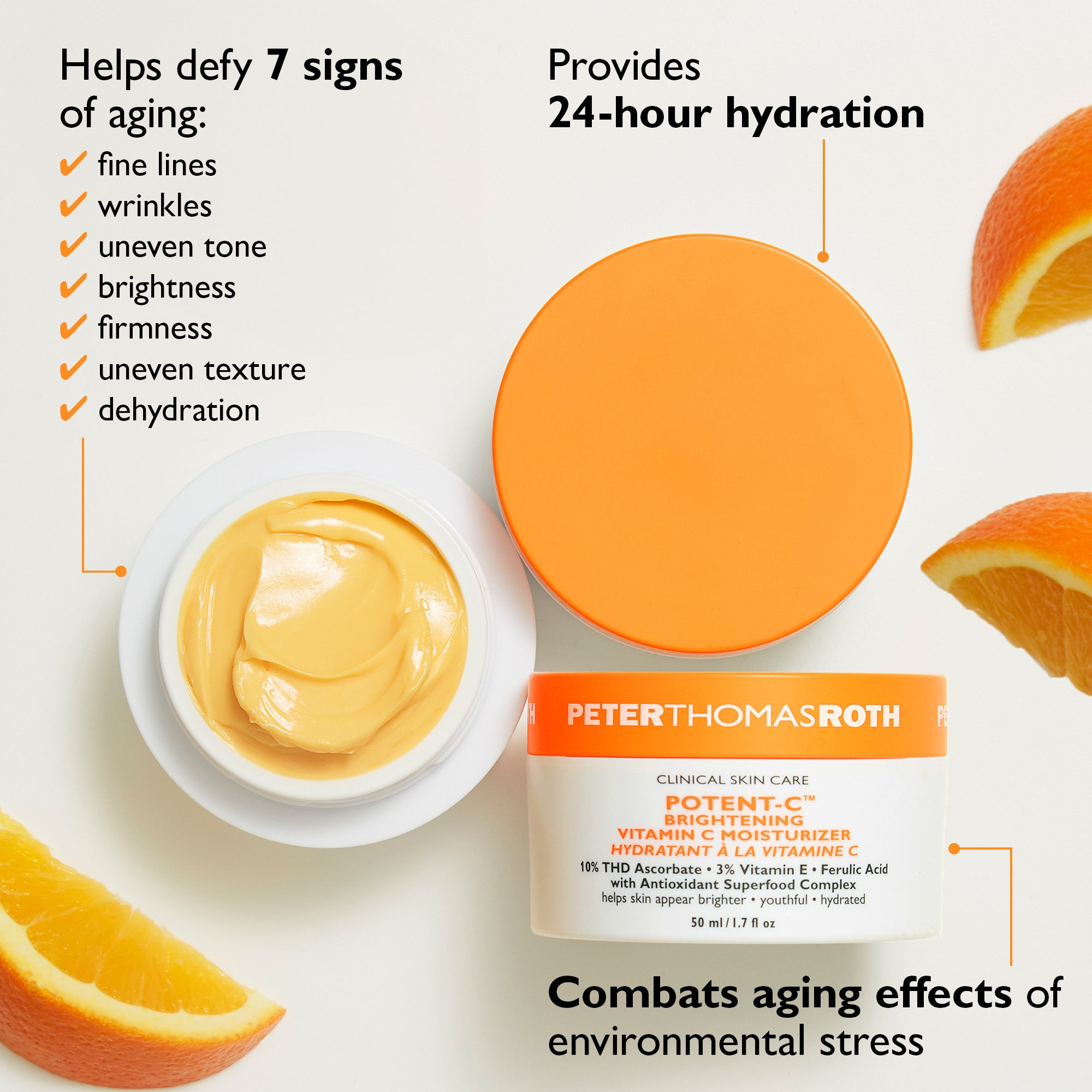 Potent-C Brightening Vitamin C Moisturizer|50 ml / 1.7 fl oz - Image 5