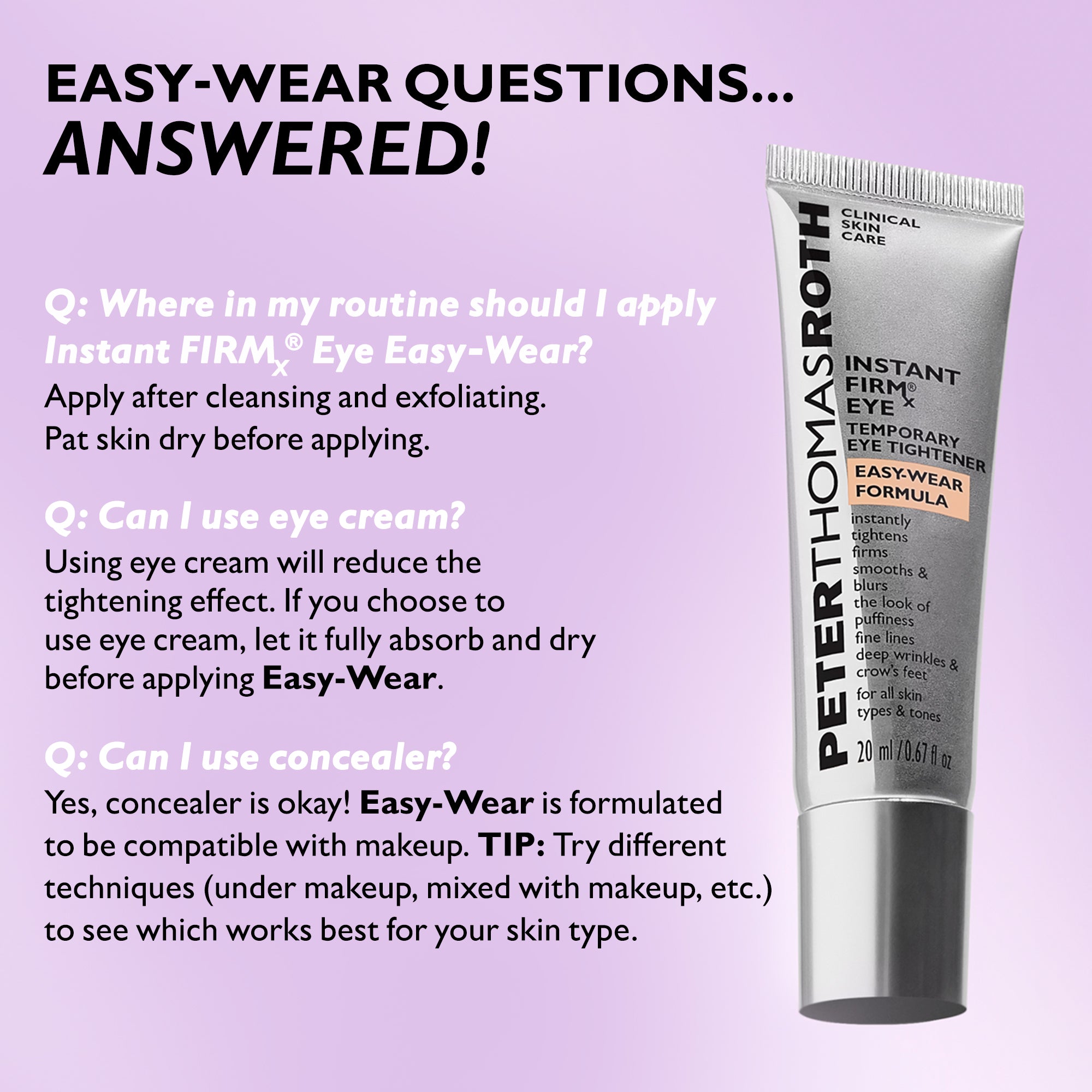 Instant FIRMx Eye Temporary Eye Tightener Easy-Wear Formula - Image 11