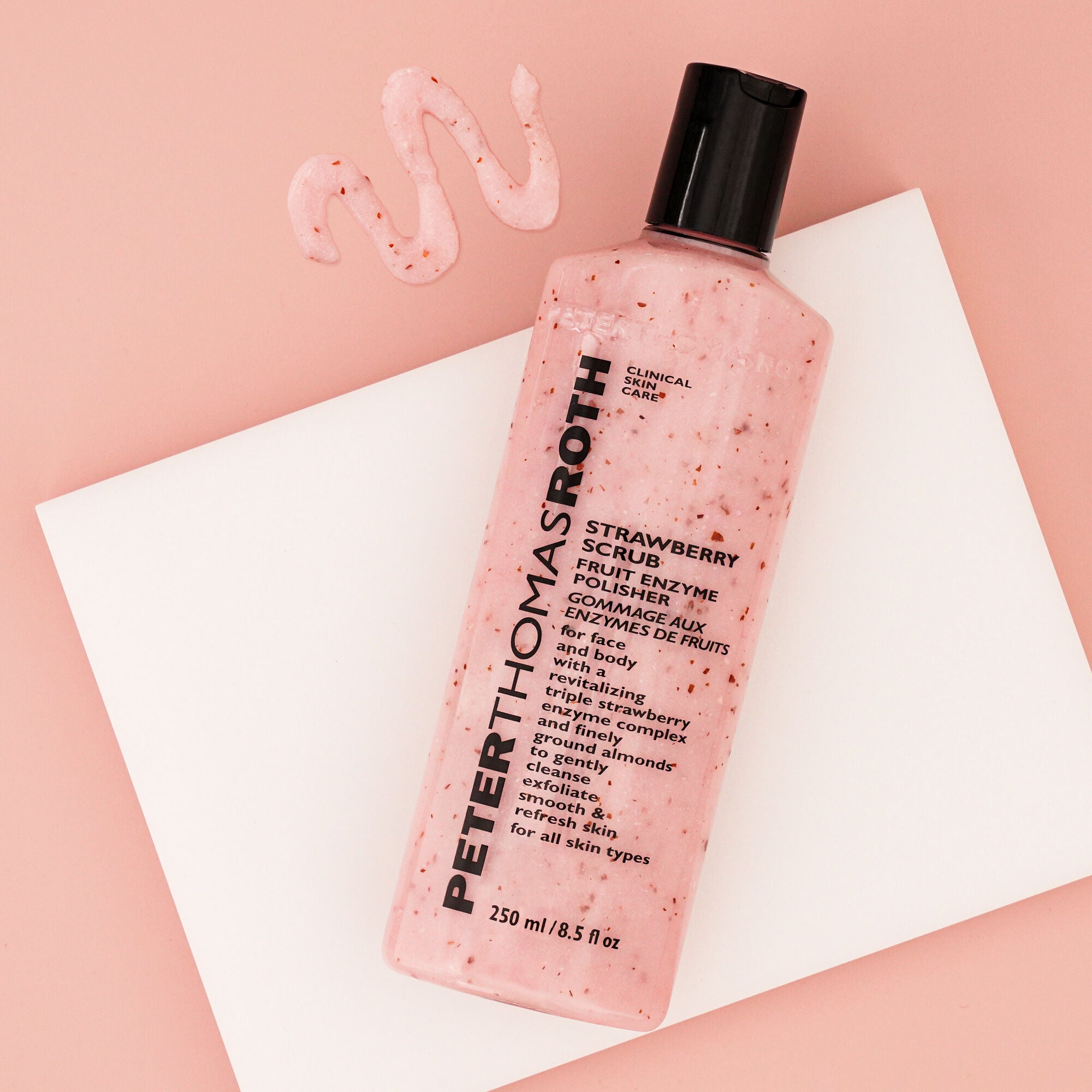 Strawberry Scrub Fruit Enzyme Polisher|250 ml / 8.5 fl oz - Image 2