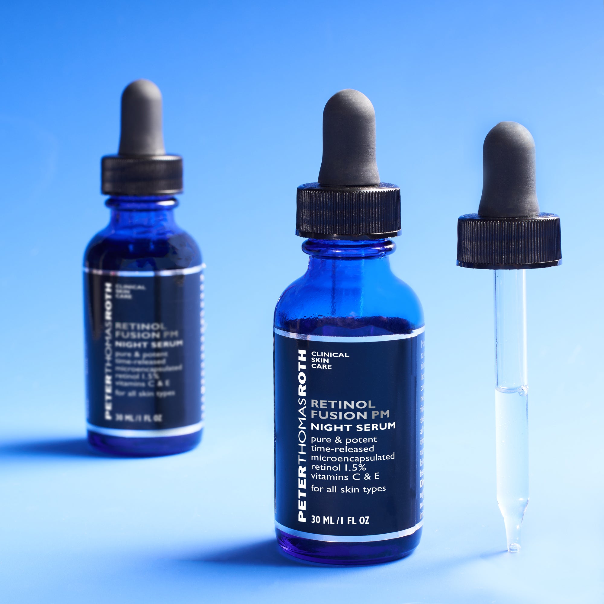 Retinol Fusion PM Night Serum|1.0 fl oz - Image 2