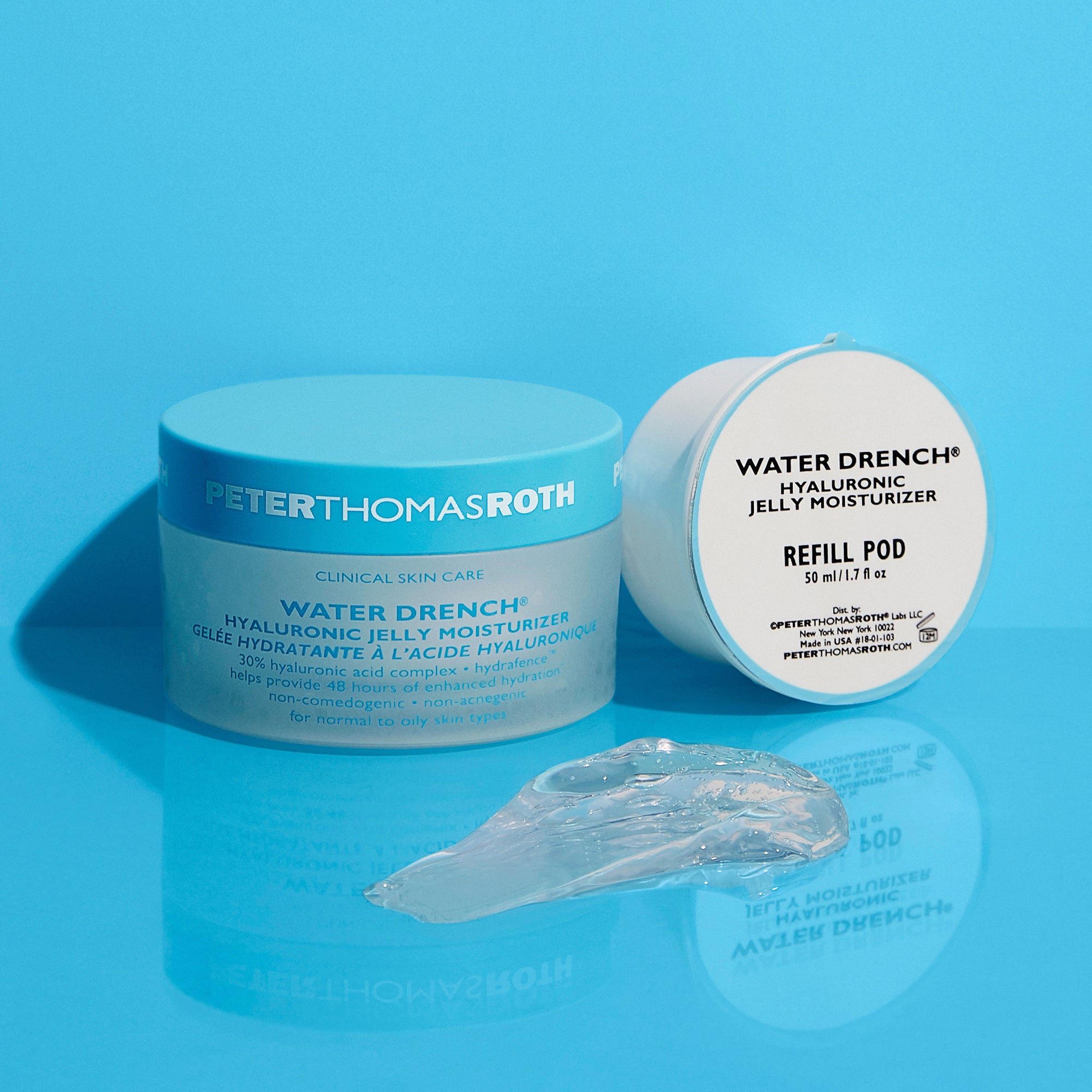 Water Drench Hyaluronic Jelly Moisturizer - Refill Pod. 1.7 fl oz - Image 2