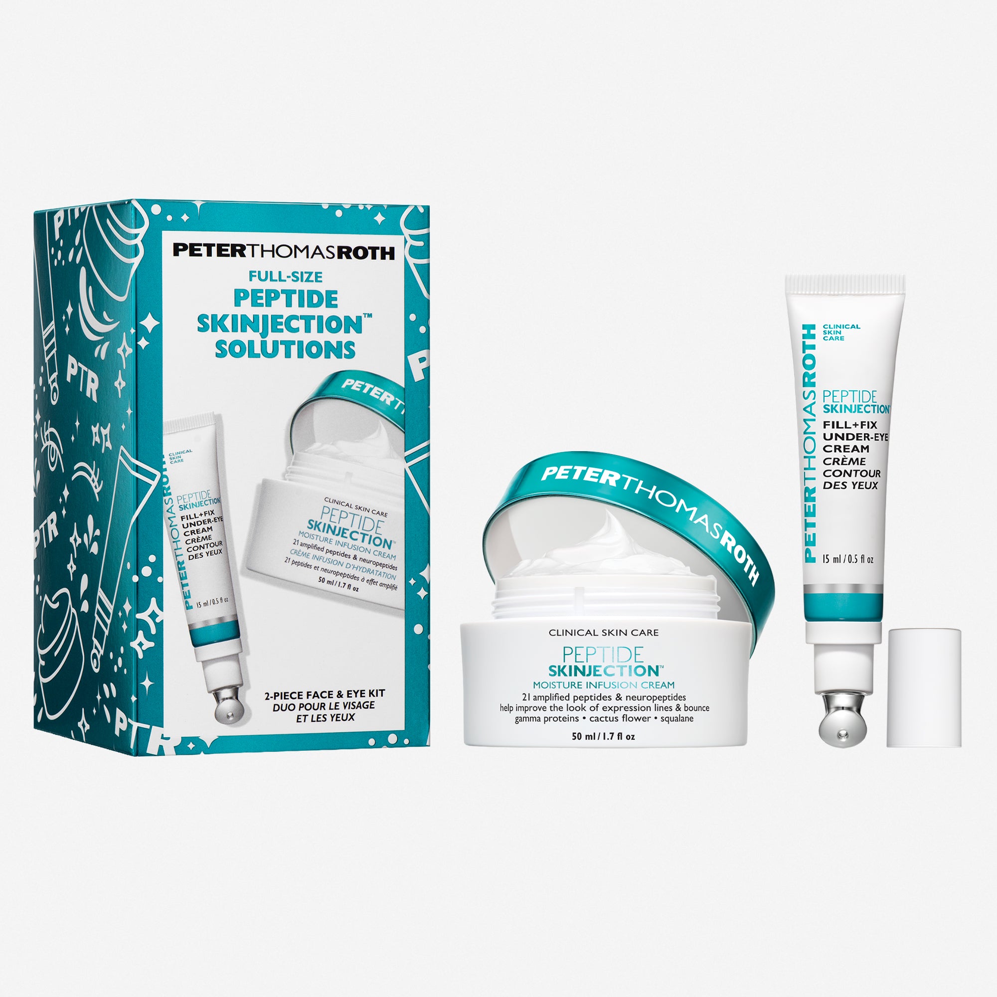 Full-Size Peptide Skinjection? 2-Piece Kit Face & Eye Kit