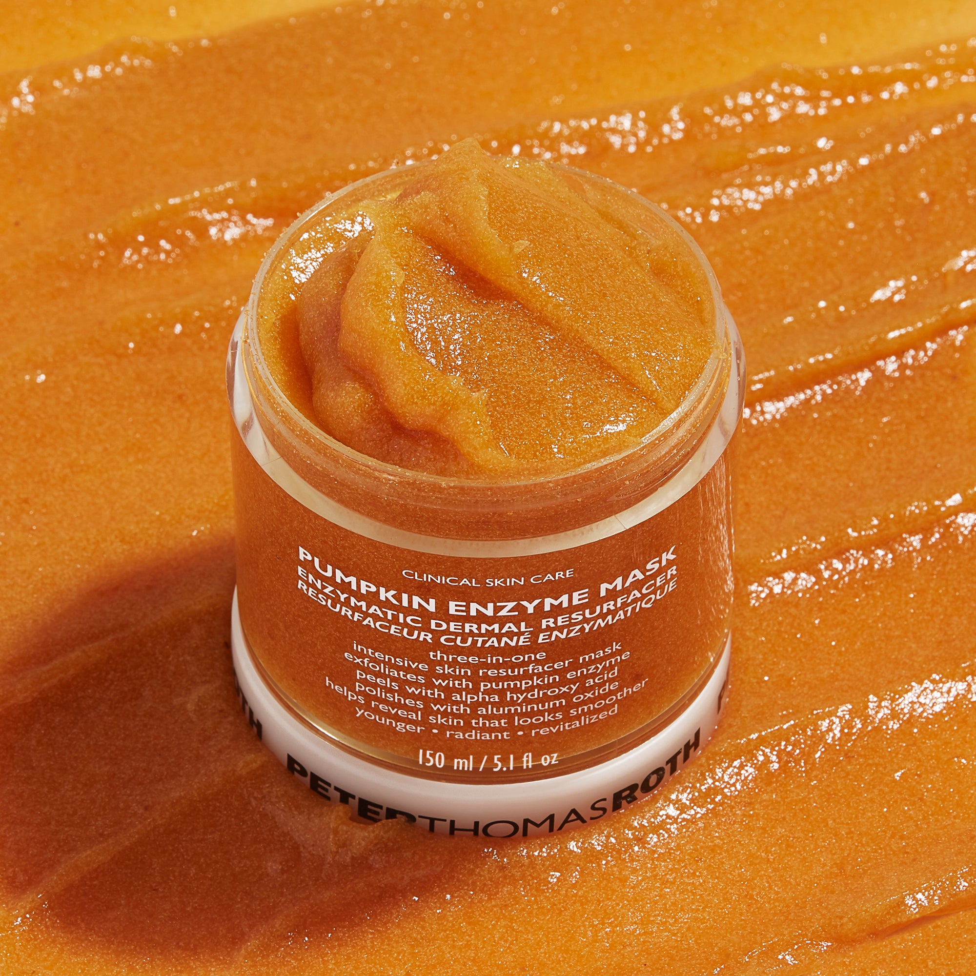 Pumpkin Enzyme Mask Enzymatic Dermal Resurfacer|150 ml / 5 fl oz - Image 2
